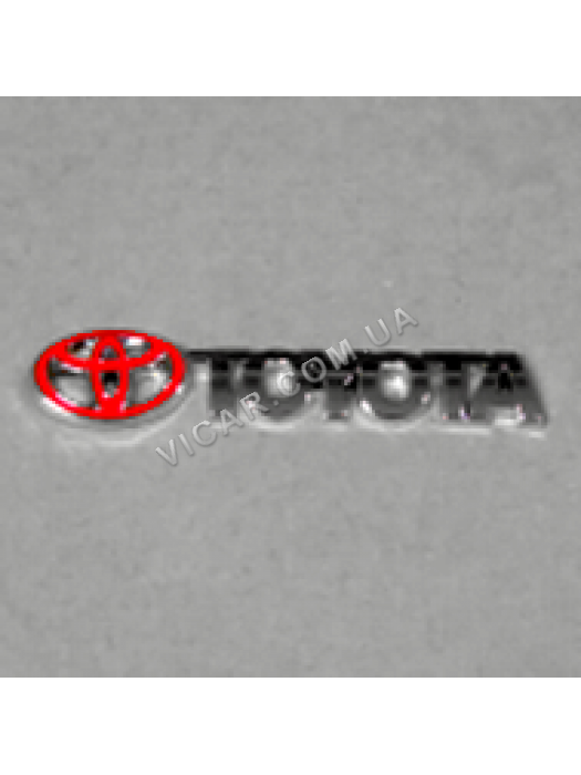 Наклейка металлическая Toyota